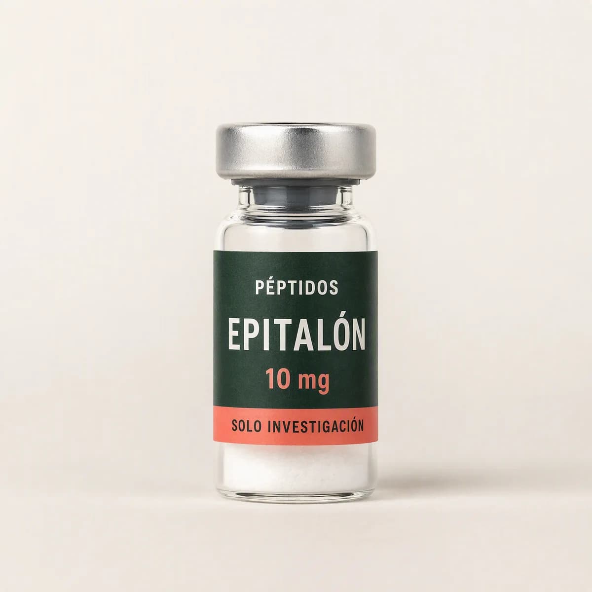 Vial ilustrativo de Epitalón de 10 mg