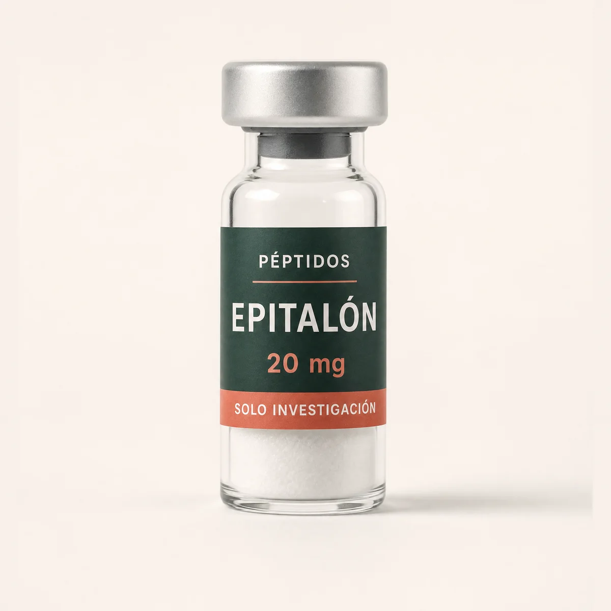 Vial ilustrativo de Epitalón de 20 mg