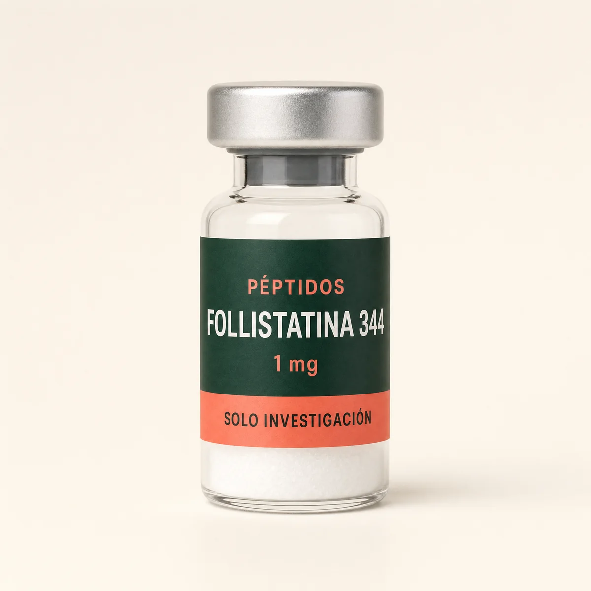 Vial ilustrativo de Follistatina 344 de 1 mg