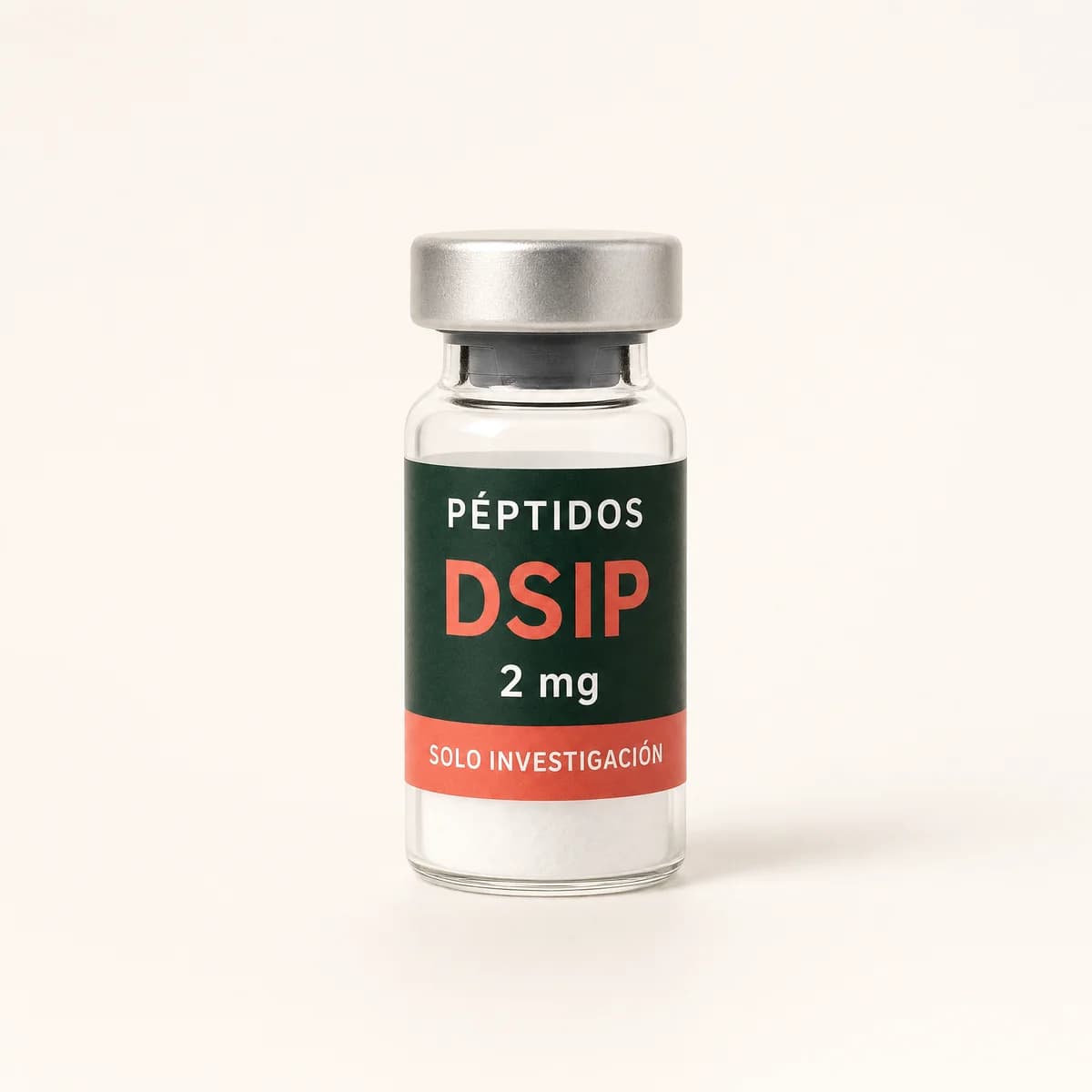 Vial ilustrativo de DSIP de 2 mg
