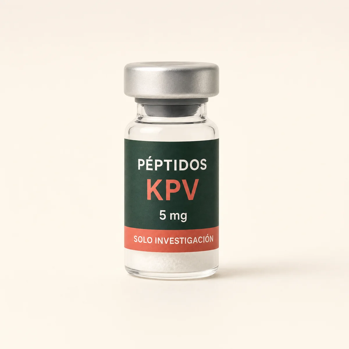 Vial ilustrativo de KPV de 5 mg