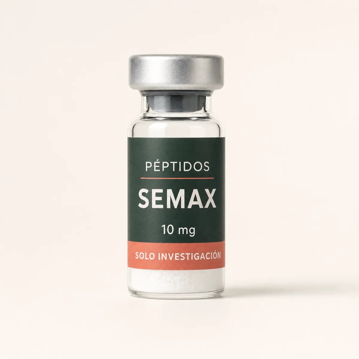 Vial ilustrativo de Semax de 10 mg